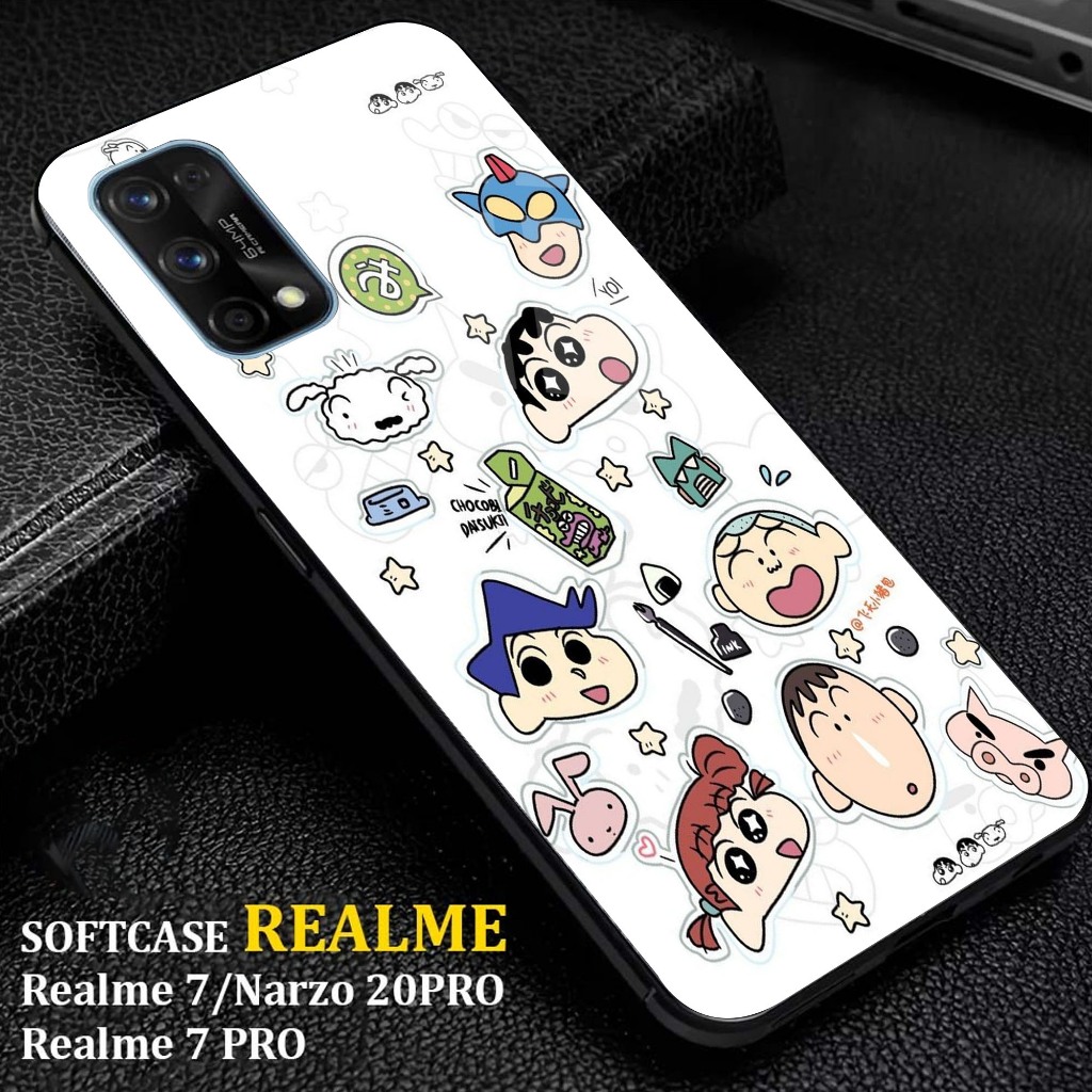 Realme 7 Auto Case Motif [ SINCAN ] ล่าสุด Realme 7 Case Hp Case Hp Casing Softcase Glossy Hardcase 