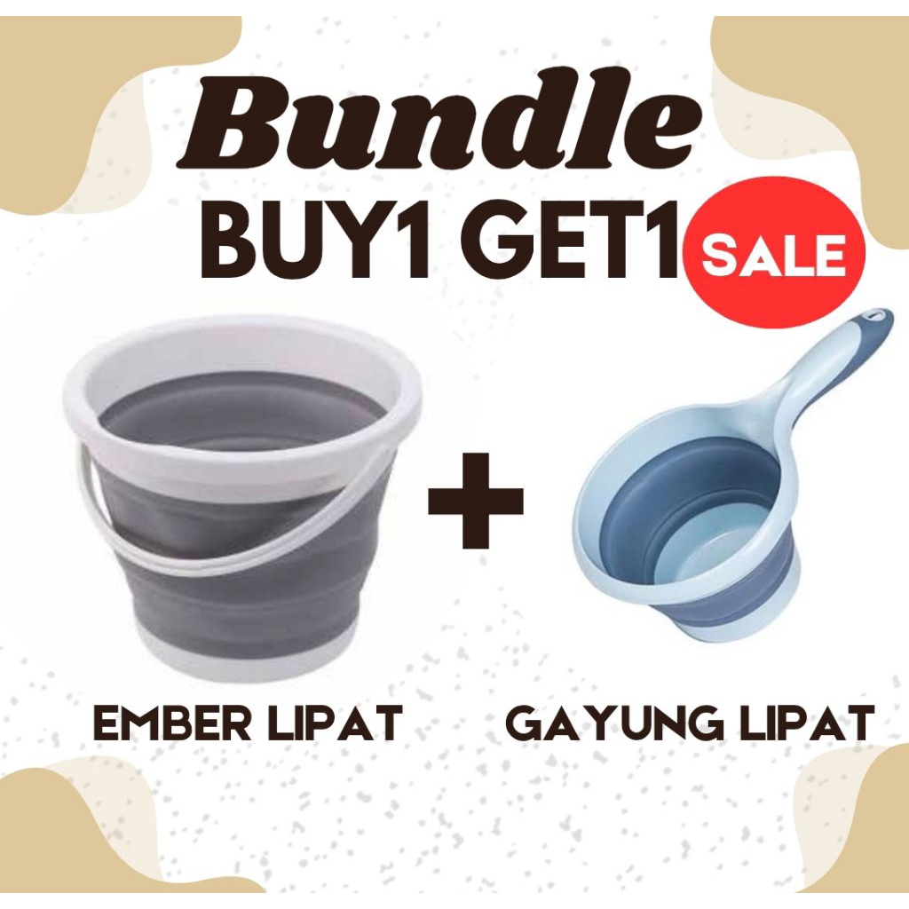 BUY1GET1 ฟรีถังพับ**