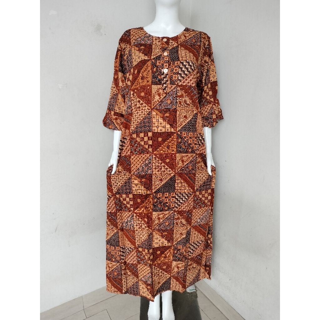 JESS JESS JESS || DASTER LONGDRESS KUDA MAS LD 112CM/ TRUMPET sogan 01