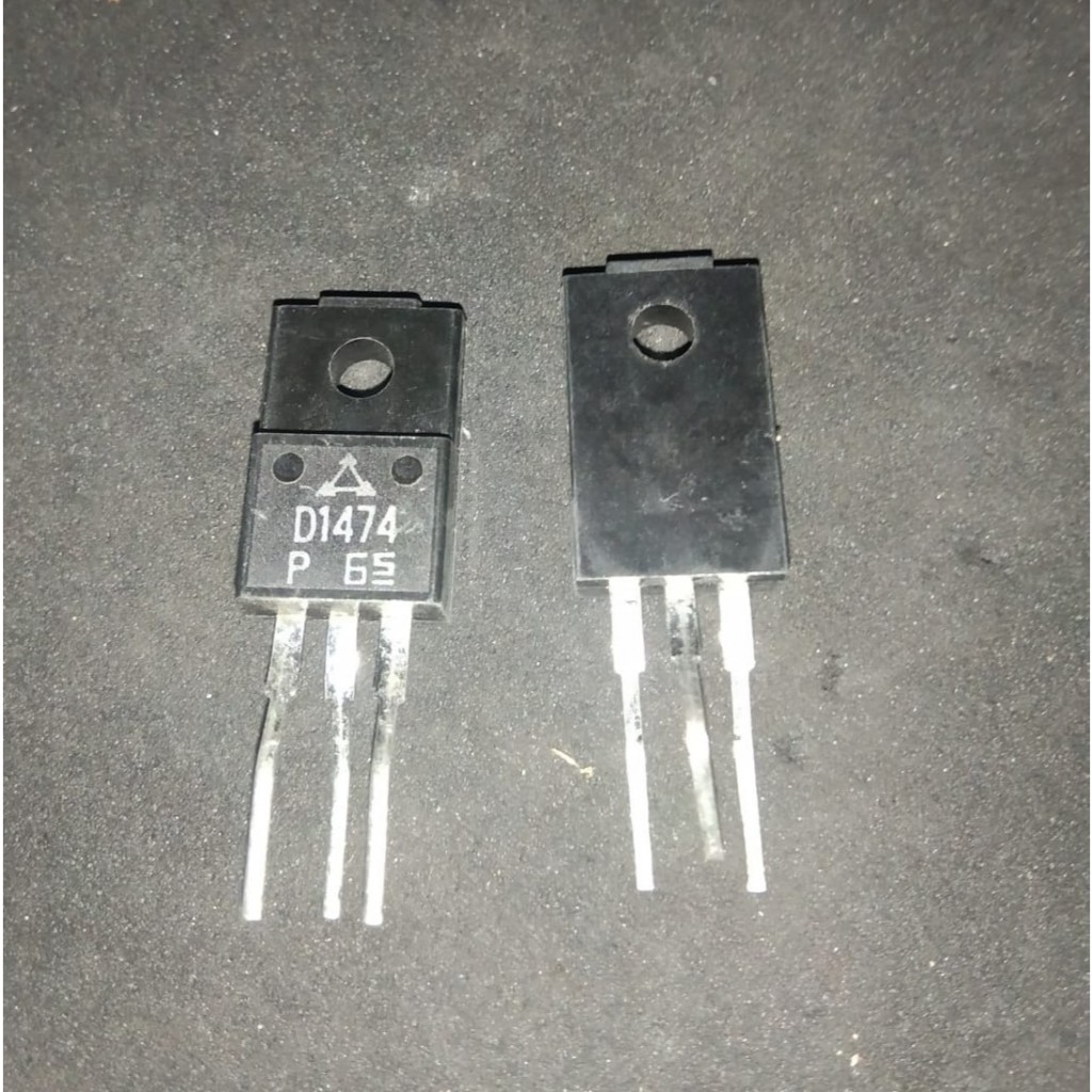 ทรานซิสเตอร์ D1474 Silicon NPN 100V 6A 40W สําหรับเครื่องขยายเสียงพร้อมอัตราถ่ายโอนข้อมูลปัจจุบันที่