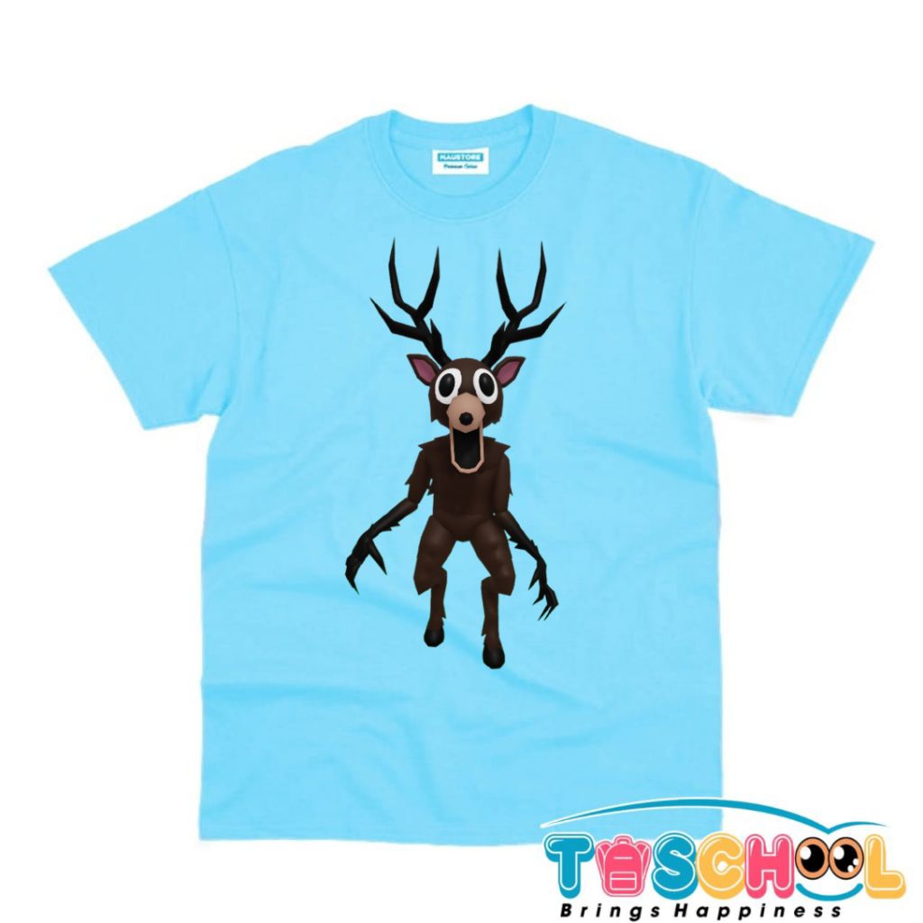 เสื้อผ้าเด็ก, เสื้อยืด CHILDRENS, DEER CHARACTER 99 NIGHTS IN THE FOREST ROBLOX