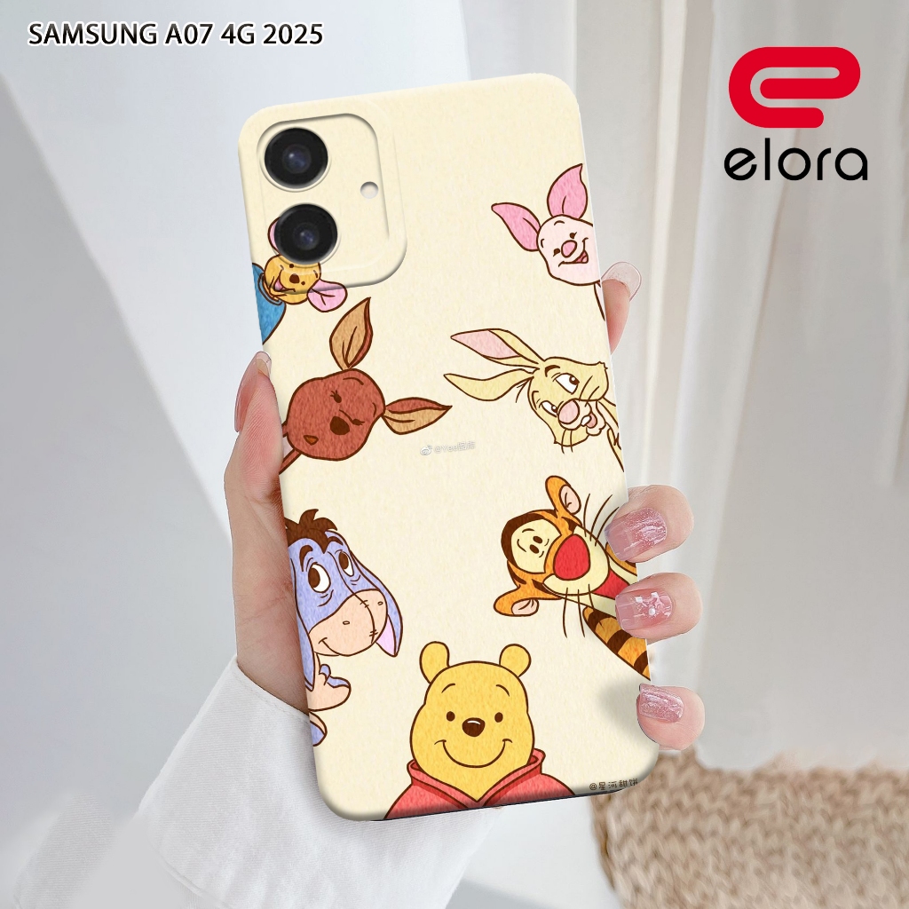 เคส HP Samsung A07 4G 2025 - Elolora.id - Casing Samsung A07 4G - Winnie Case Motif - ตัวป้องกันมือถ