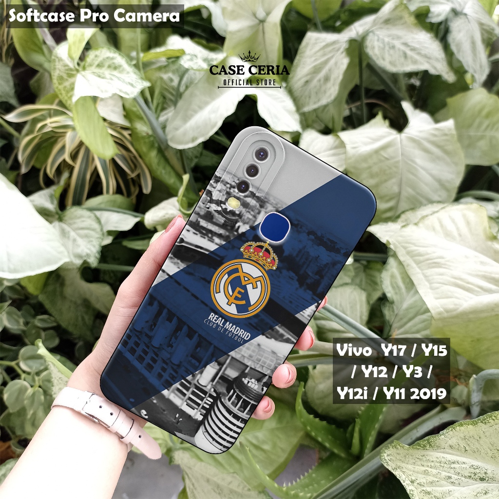 เคสสําหรับ Vivo Y17 / Y15 / Y12 / Y3 / Y12i / Y11 2019 – Football Club Motif Casing - Softcase Pro C