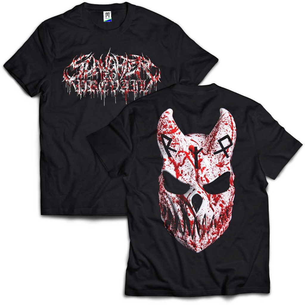 เสื้อยืด Slaughter To Prevail - หน้ากาก | เสื้อยืดเพลง | เสื้อยืดวง | บูทแล็ก |