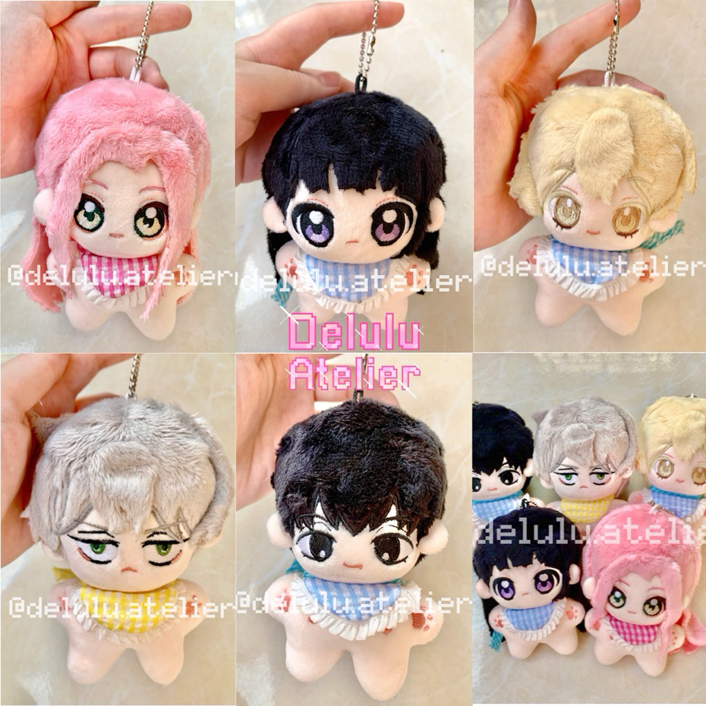 Alien stage alns ตุ๊กตาพวงกุญแจตัวอักษร mizi sua ivan till แผล 12 ซม.