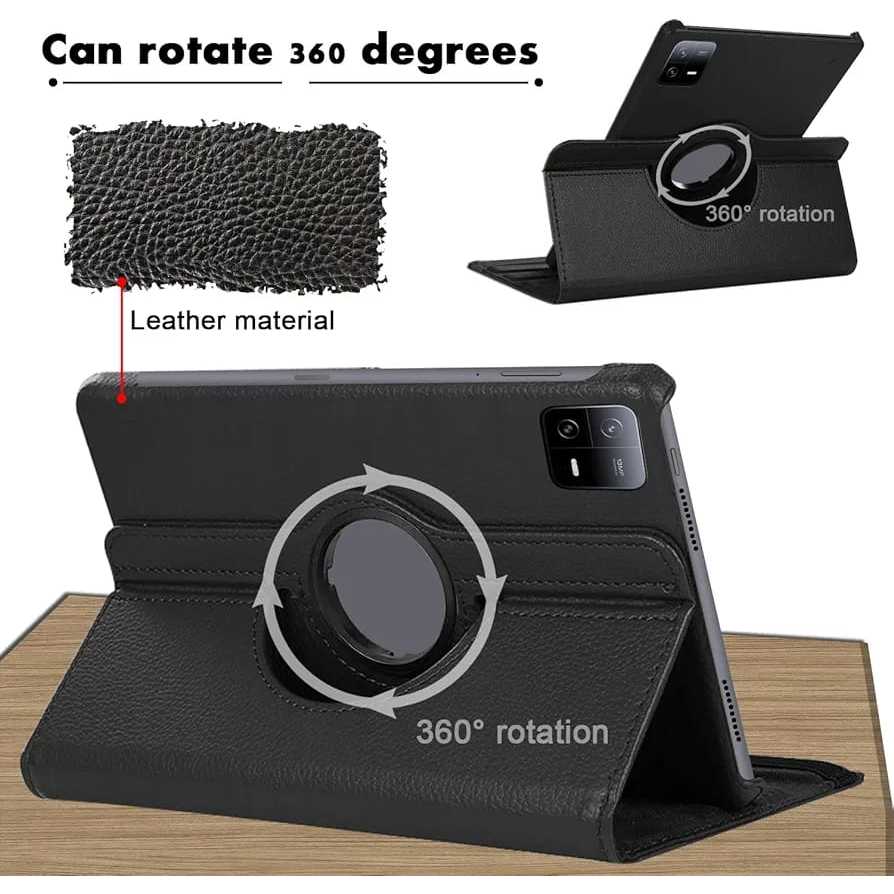เคส Infinix Pad 20 / ปลอก Infinix Xpad 20 / เคสหนังโรตารี Flip Book Cover Tab ขาตั้งแท็บเล็ต