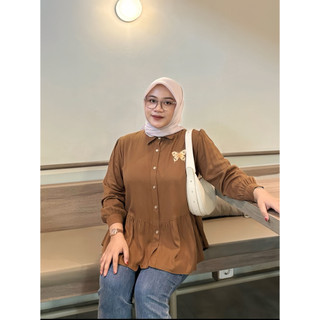 Sella Blouse Rayon Twill premium Baju atasan Wanita Terbaru kekinian