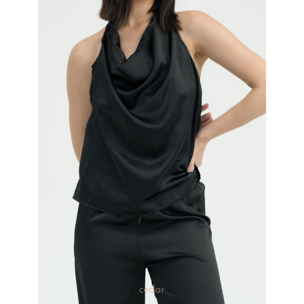 Cedar - เสื้อคล้องคอผ้าซาติน Selene