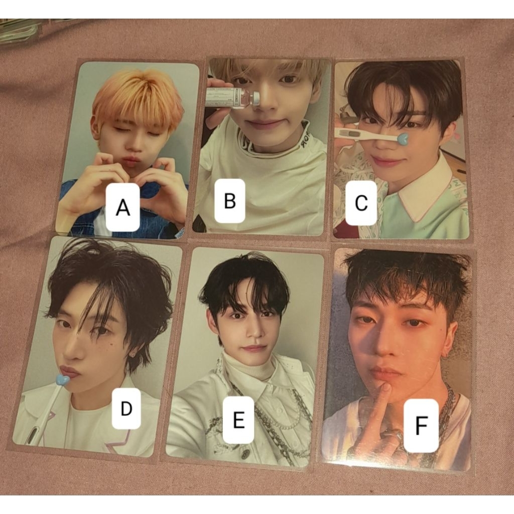 [READY] PHOTOCARD ZB1 OFFICIAL GYUVIN JIWOONG MATTHEW GUNWOOK