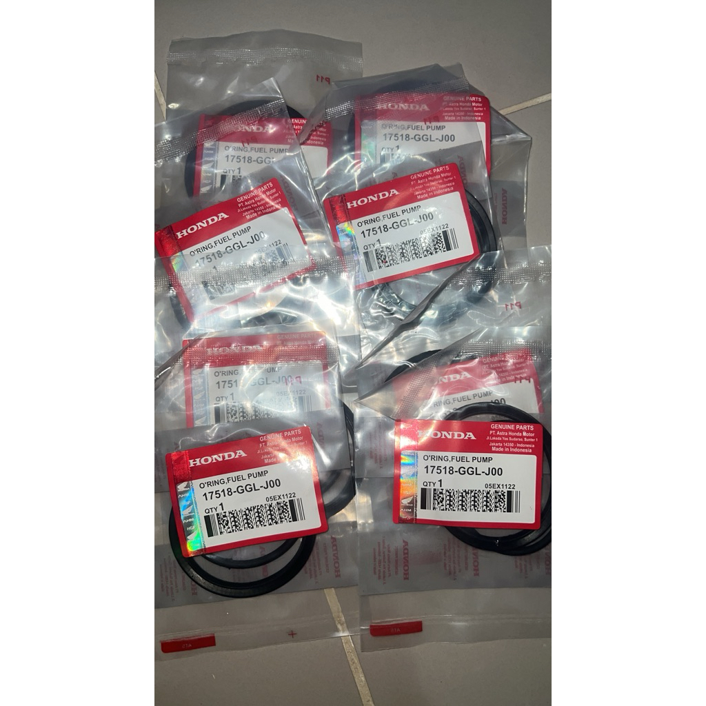 O Ring Oring Seal การใช้ปั๊ม 17572 GGL J00