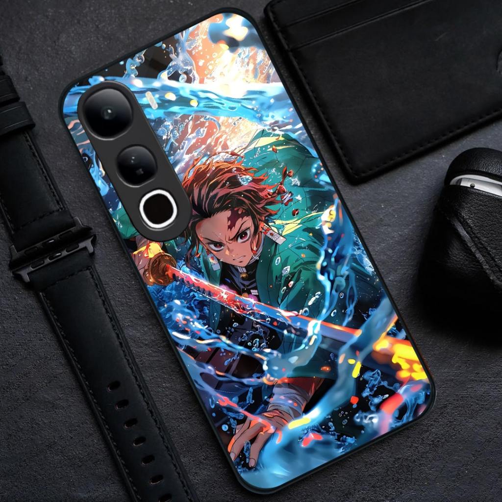 Softcase Glass Kaca Vivo Y400 4G Y400 5G [BSG-56] - เคส Hp Vivo Y400 4G Y400 5G Y29 Y19S V50 Lite V4