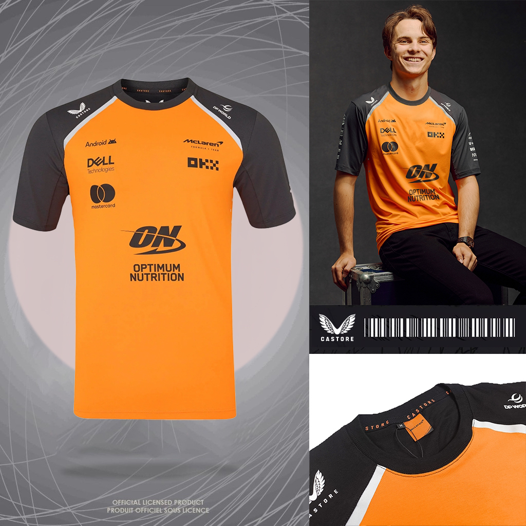 TEES CASTORE X MCLAREN F1