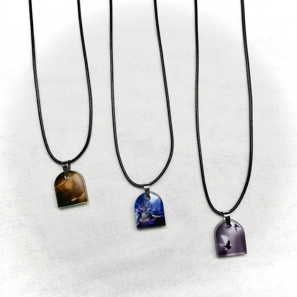 สร้อยคออัลบั้ม HINDIA | HINDIA สร้อยคอ ACRYLIC พิมพ์เต็ม UV