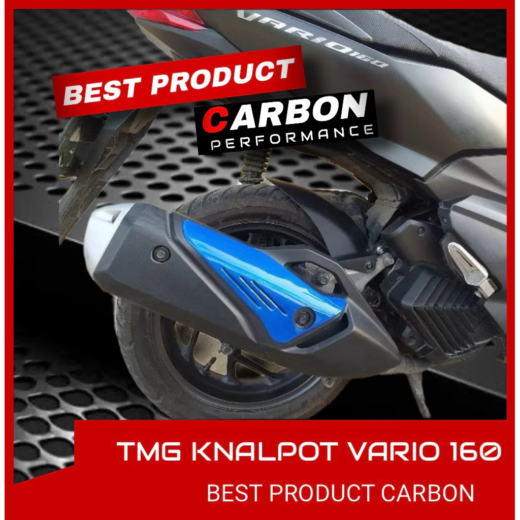 VARIO 160 EXHAUST COVER GARNISH KIPS RACING MODEL ▪️Vario 160 ครอบท่อไอเสีย / Vario 160