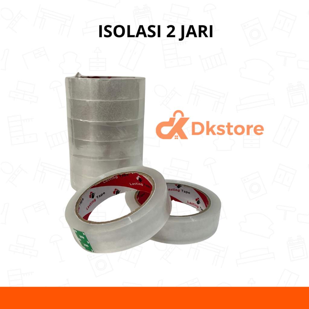 เทปใส 2-FINGER INSULATION TAPE / CLEAR STAPLES / 2-FINGER INSULATION