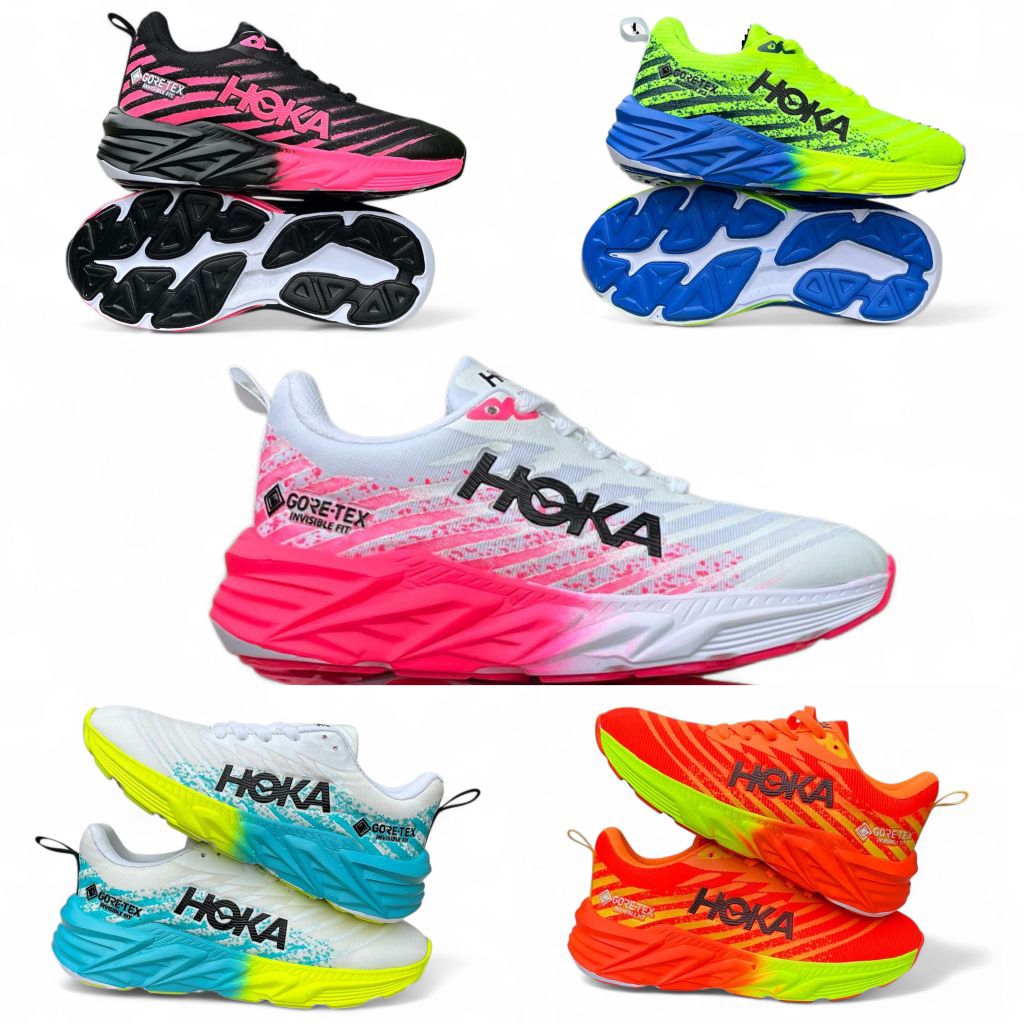 Hoka รองเท้าผู้หญิง ไซส์ 36-40 Gym Fitness Running Shoes รองเท้า Zumba ผู้หญิง
