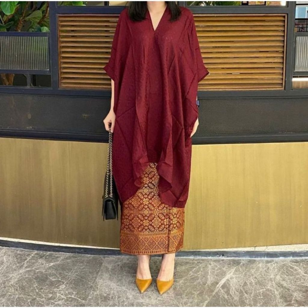 Aruna Dobi Plain Tunic Kaftan