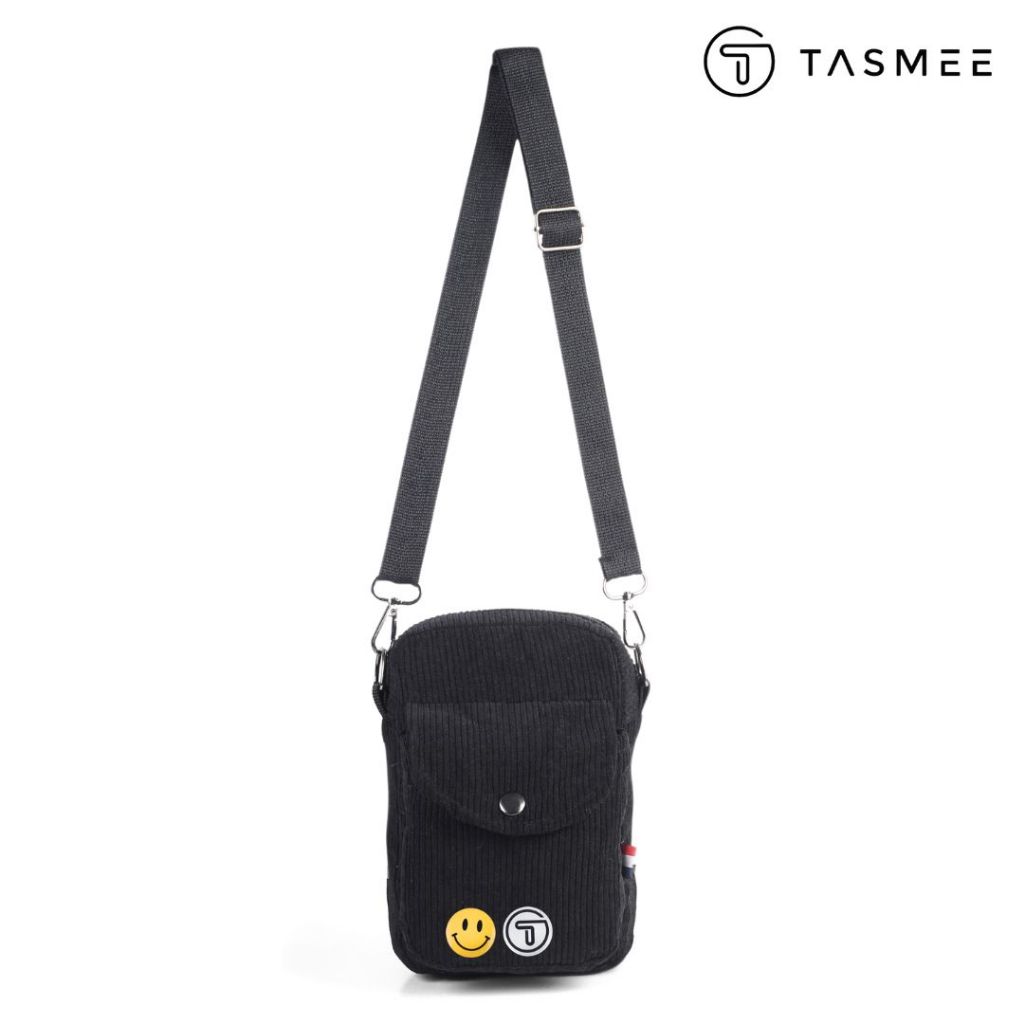 TASMEE Corduroy ABEL Mini Slingbag สําหรับผู้ชายและผู้หญิง