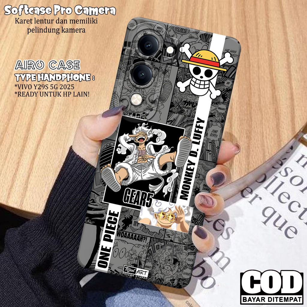 เคส HP ล่าสุด VIVO Y29S 5G 2025 - เคส VIVO Y29S 5G 2025 Softcase - ANIME Fashion Case - เคส VIVO Y29