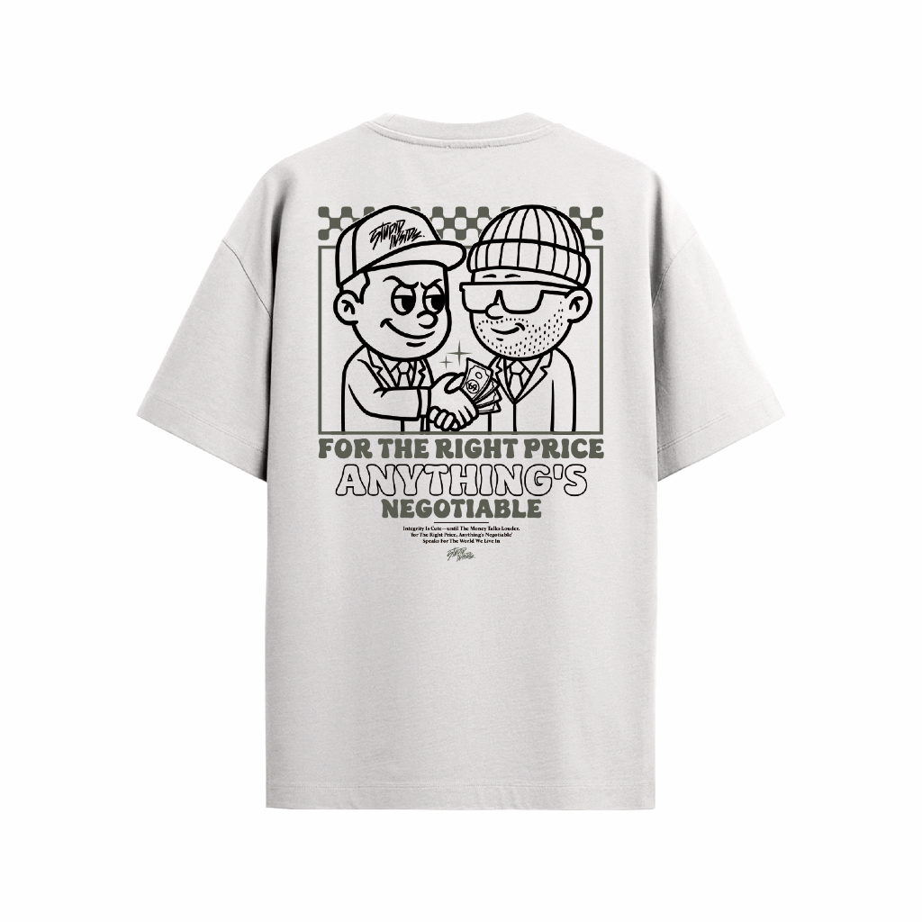 เสื้อยืดด้านในโง่ Negotia Regular Fit