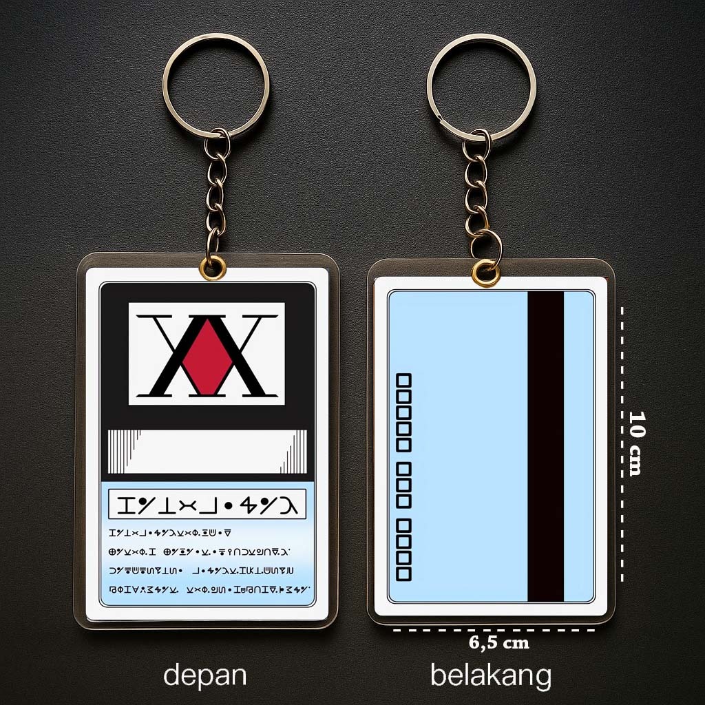 GUNGAN HUNTER X HUNTER พวงกุญแจใบอนุญาต