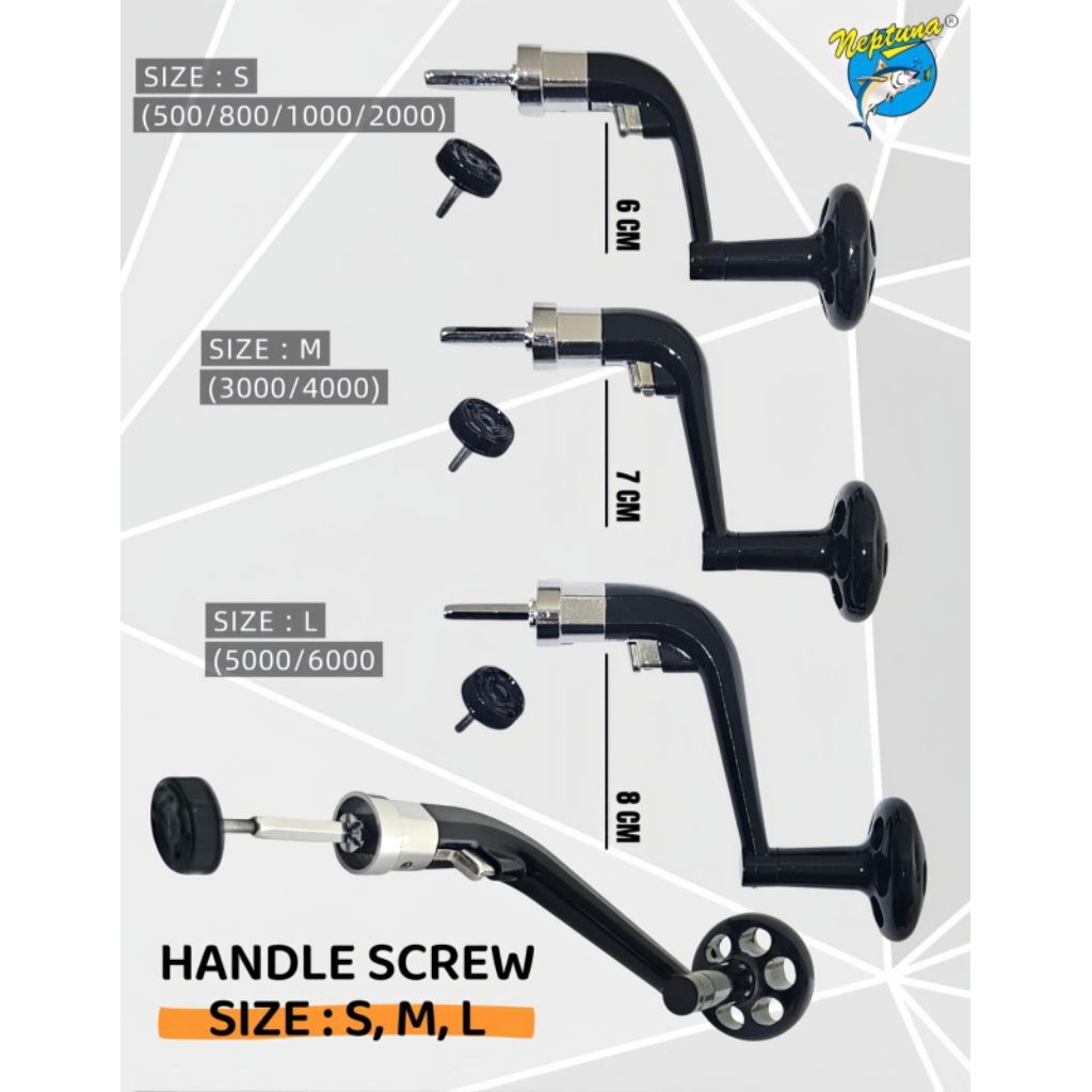 HANDLE REEL SCREW***