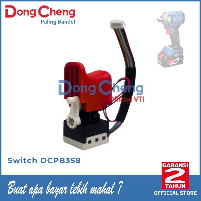 MESIN DongCheng สลับประแจผลกระทบปิด DCPB358