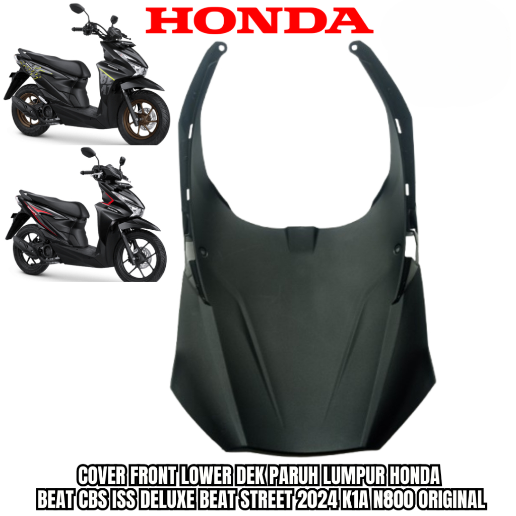 01-B73-351-282AA สปอยเลอร์แผงโล่ด้านหน้า Honda Beat Deluxe 2024 ส่วนล่าง WIN