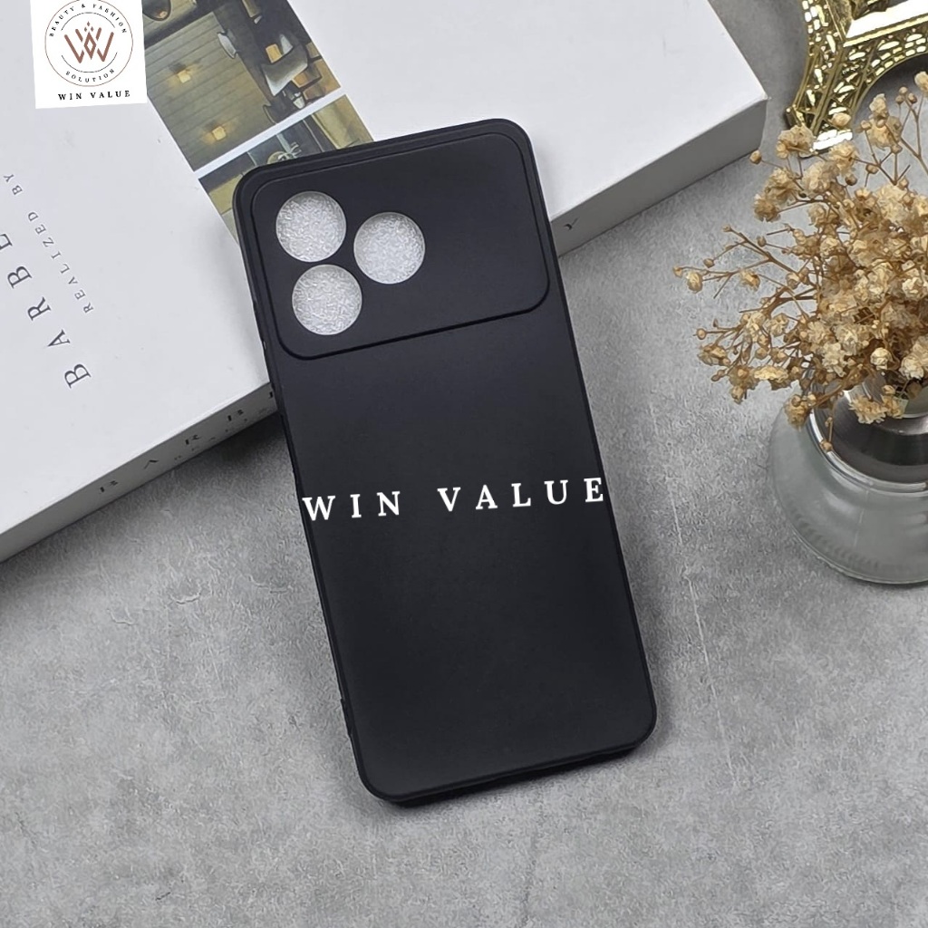 Zte Nubia A36 Zte Nubia A56 Macaron Square Edge / Case Liquid Square Black Zte Nubia A36 Zte Nubia A