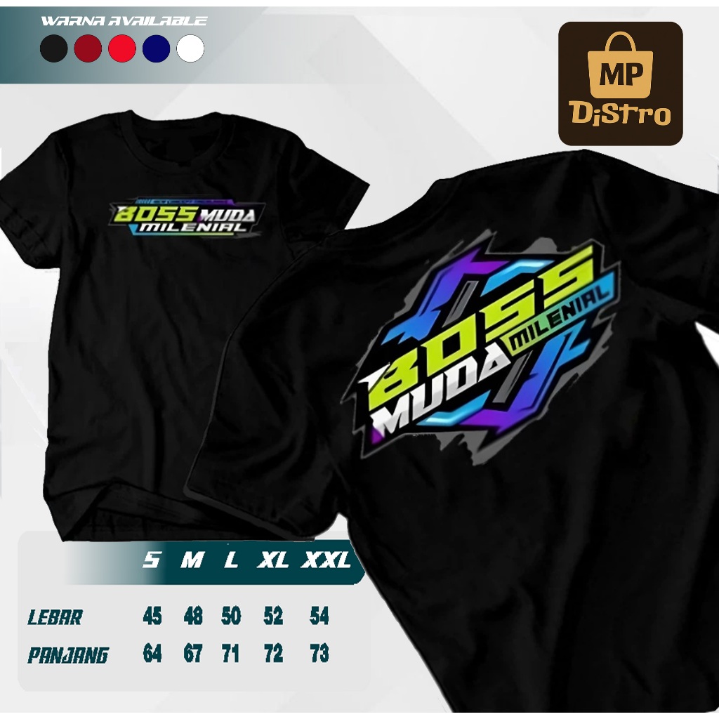 YOUNG MILLENNIAL BOSS T-SHIRT - RACING T-SHIRT - VIRAL - SUITABLE สําหรับผู้ชายและผู้หญิง