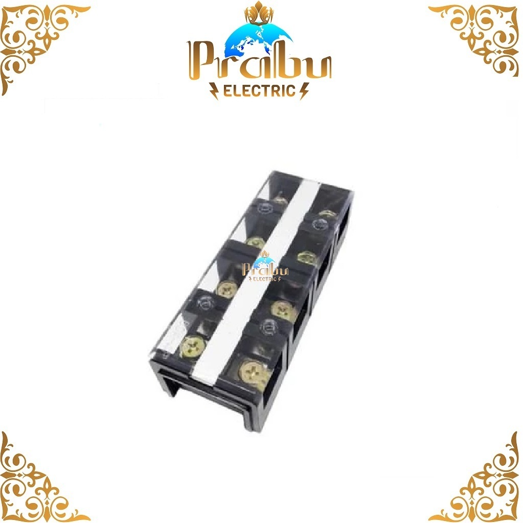 TERMINAL BLOCK 60A 4POLE TC-604 / TC604 / 4P 60 A TERMINAL BLOCK GLASS TC 604