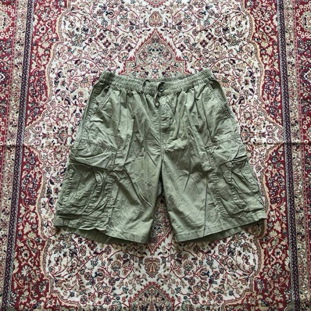 Gu Cargo Relaxing short Pants Gu japan streetwear Cargo outdoor Pants HG160