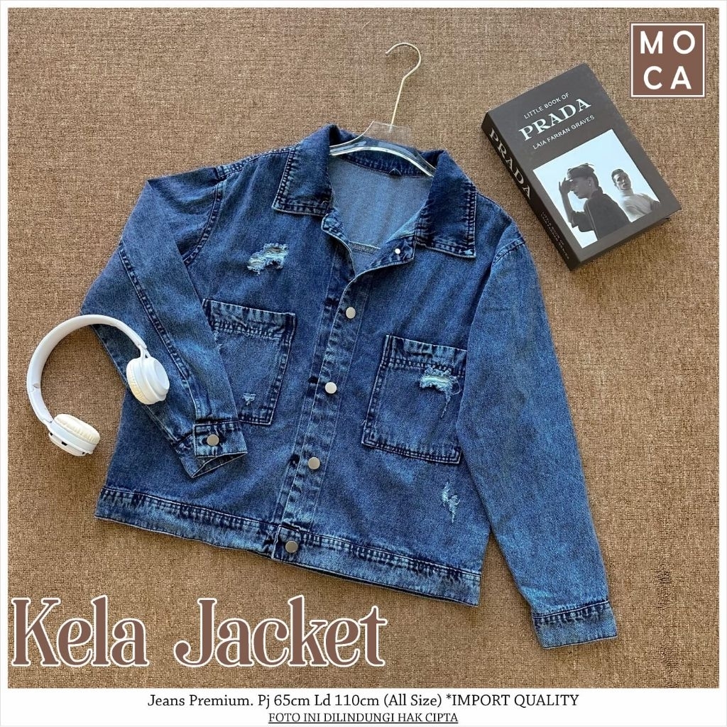 เสื้อแจ็คเก็ต Kela by Moca
