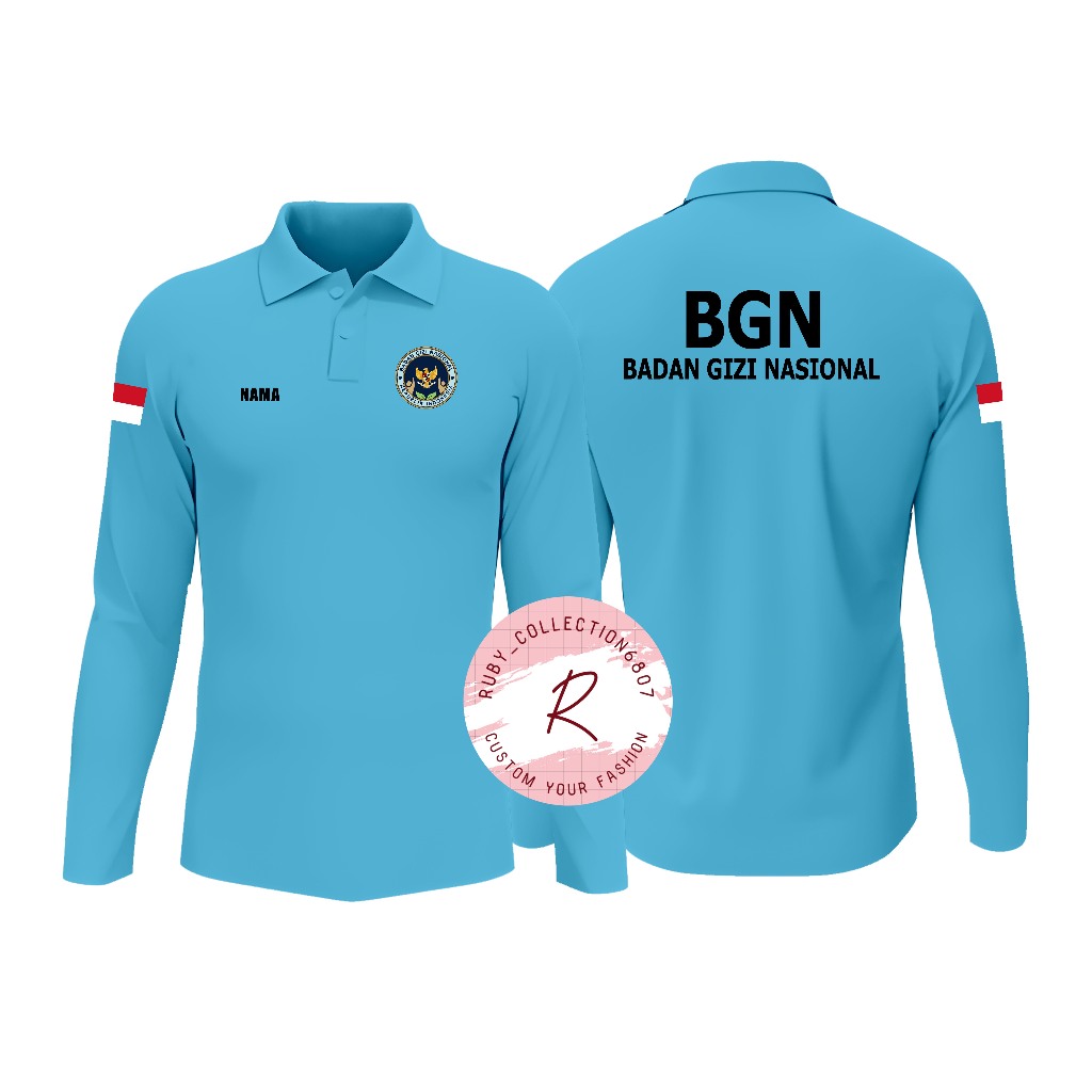BGN COLLAR POLO SHIRT - LONG & SHORT BGN POLO SHIRT READY