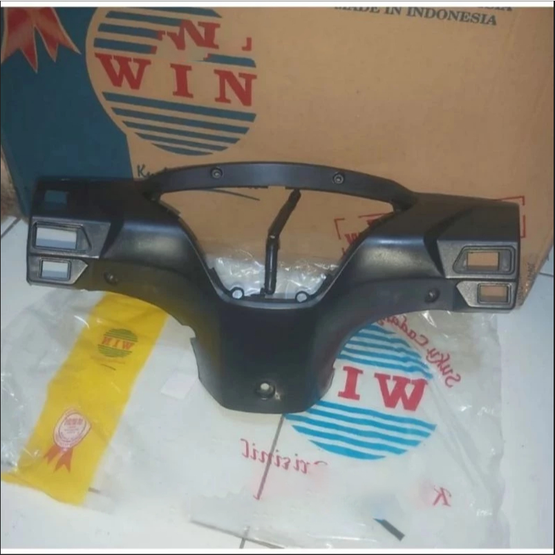 MERAH เปลือกหน้าและหลังสําหรับ supra x 125 07 batman/Red/win