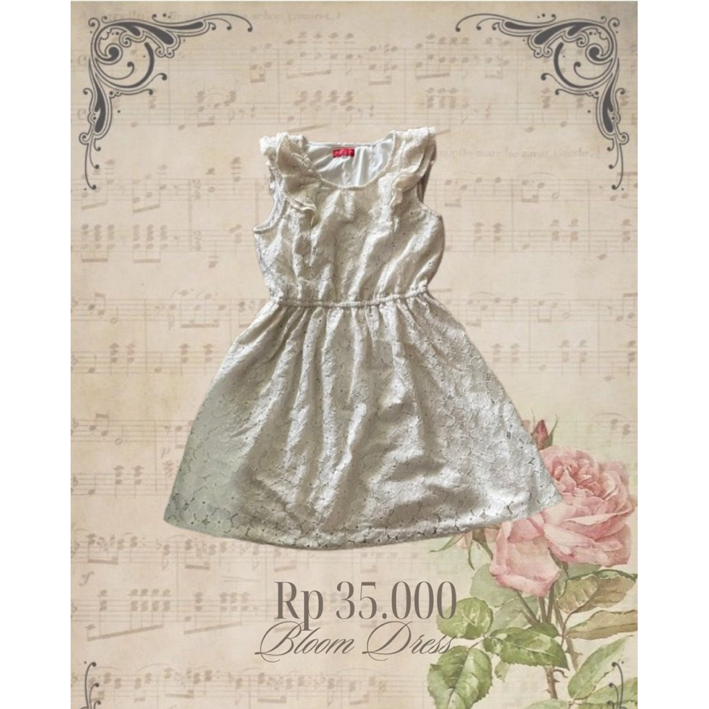 เดรสบาน | Igari monukei milkmaid shujou vintage coquette aveved thrift