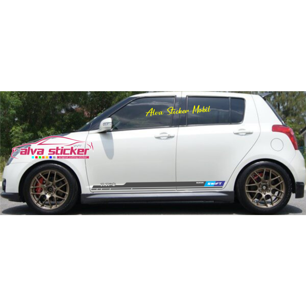 สติ๊กเกอร์ Swift, สติ๊กเกอร์แถบรายการ Swift, สติ๊กเกอร์ติดรถ suzuki Swift, รายการ Swift สติ๊กเกอร์ k