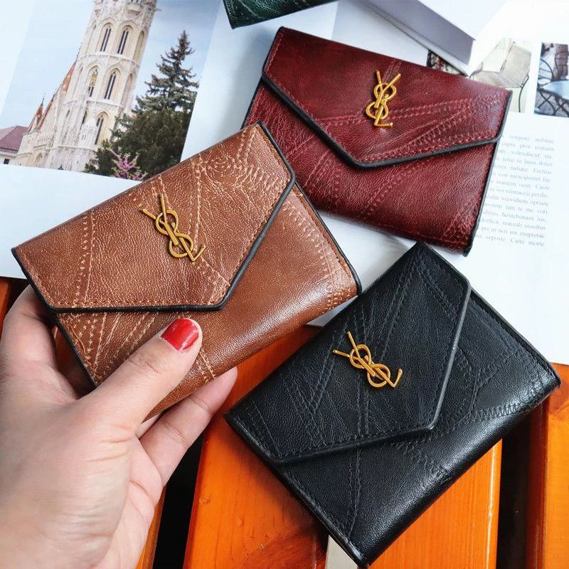 Boomfem - กระเป๋าสตางค์ผู้หญิง MH126 IMPORTED WALLET SMALL, CUTE AND BEAUTIFUL FOLDING WALLET