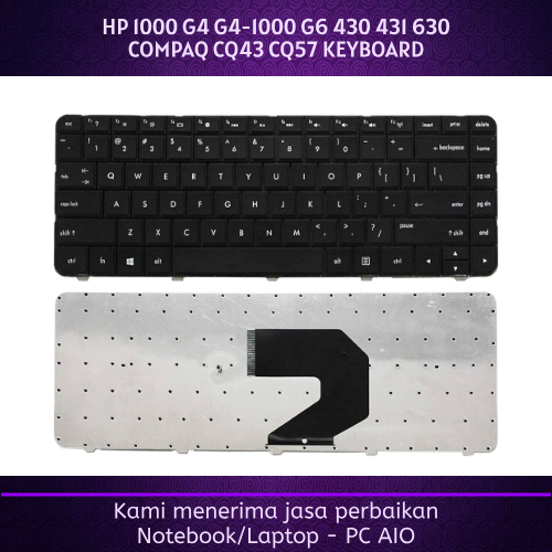 HP 1000 Pavidun G4 G4-1000 G6 G6s G6t G6x 430 431 630s COMPAQ Presario CQ43 CQ57 คีย์บอร์ด