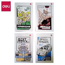 DELI - BOXY NOTEBOOK / LARGE NOTEBOOK NB542 42 แผ่น SUPER RACE