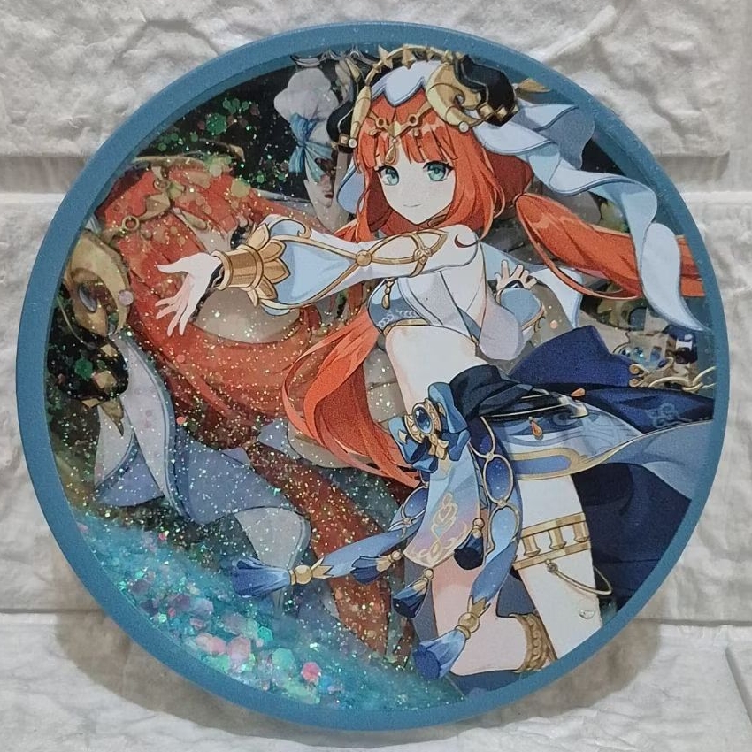 อะคริลิค Quicksand Glitter Genshin Impact Nilou