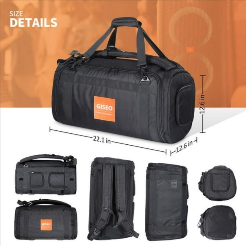 JBL partybox 110 softcase Bag JBL partybox 110 2 in 1 Backpack softcase Bag JBL 110