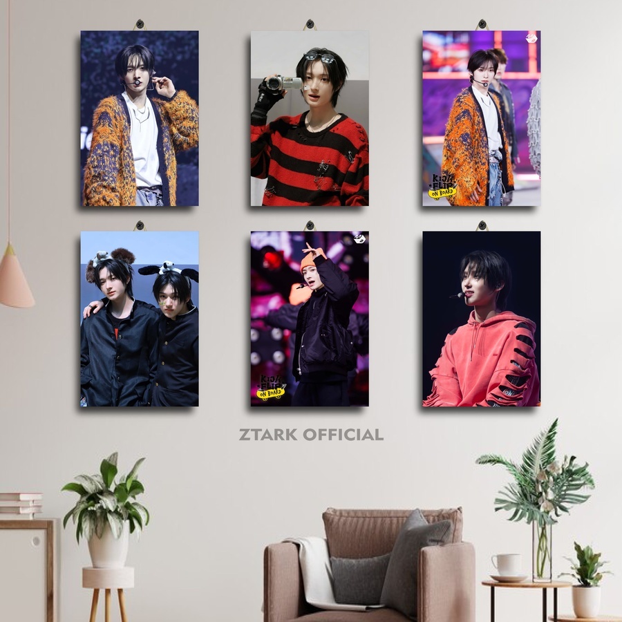 โปสเตอร์ห้อง Kpop Kickflip Donghwa / Ztark อย่างเป็นทางการ / สมาชิก Kickflip ตกแต่งห้อง /AVX|SNP5