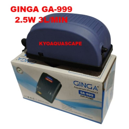 GINGA GA-999 3L/MIN 2.5W เครื่องเติมอากาศปั๊มลม 1 รู