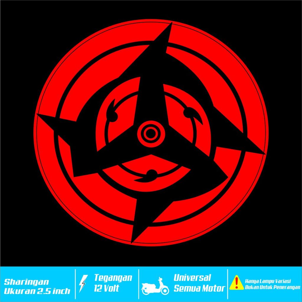 Devil Sarengan หมุนการเคลื่อนไหวของ Led Sarengan universal uk 2,5inc 12 โวลต์ V40