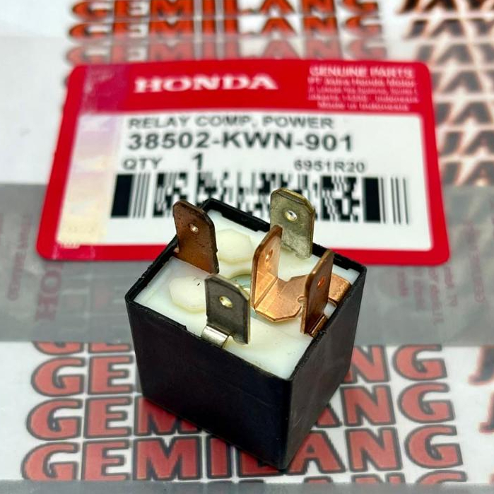 38502-KWN-901 รีเลย์ Comp Power 5 Pin Honda Vario 150 eSP ของแท้