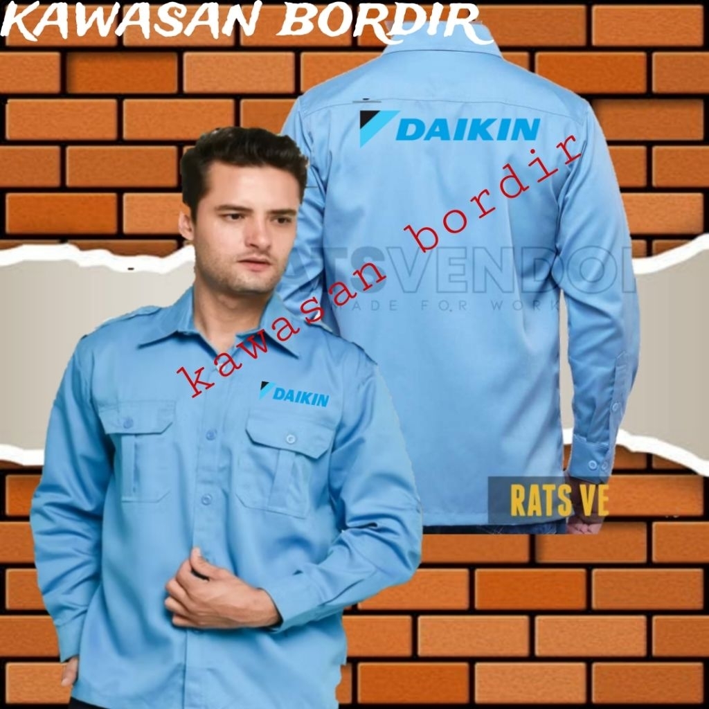 KEMEJA เสื้อ daikin ล่าสุด ชุด daikin เสื้อ daikin pdh daikin งานปักเต็มตัว