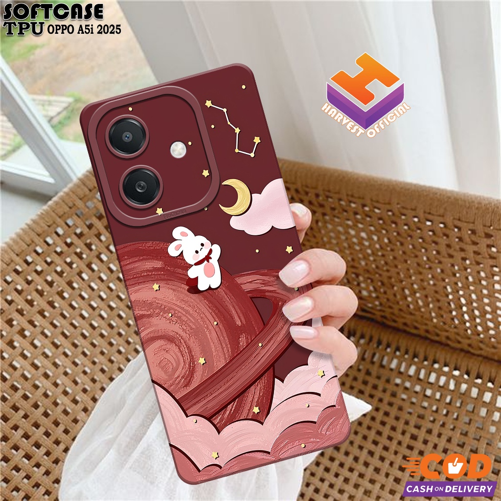 HP ล่าสุด Oppo A5i 2025 Softcase - เคส Oppo A5i ล่าสุด - เคส Pro Camera Softcase - Oppo A5i Silicone