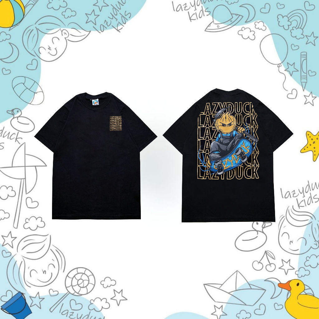 HALLOWEEN SKATE KIDS TSHIRT | DISTRO CLOTHES FOR BOYS AND GIRLS AGED 1-10 ปี