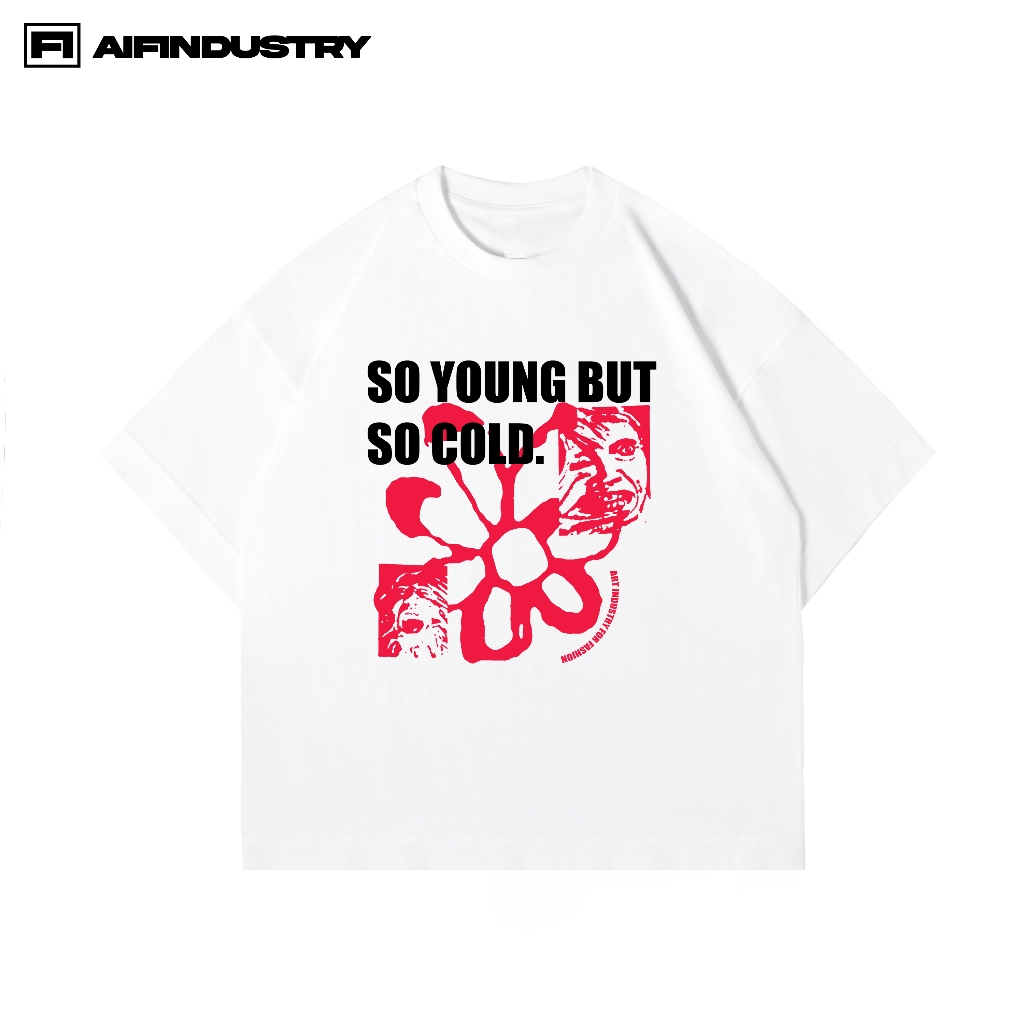 AIFindustry - Boxy Softweight So Young So Cold / Softweight Tshirt